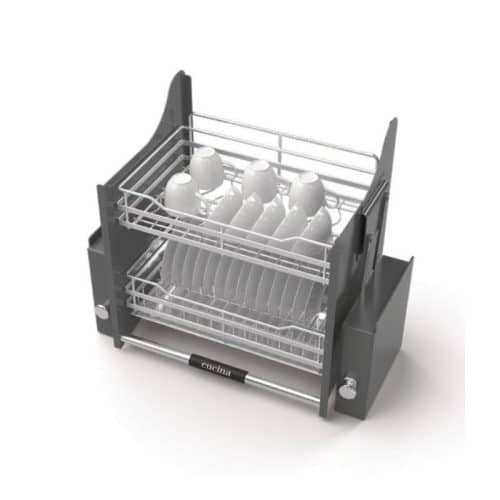 Ảnh Giá bát nâng hạ kèm ống đựng đũa Hafele 504.76.142