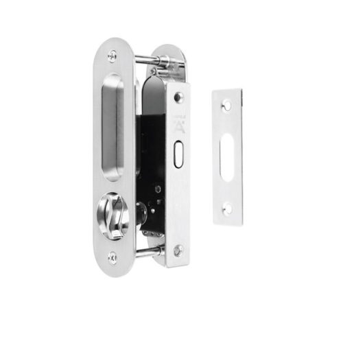 Bộ khóa tay nắm cửa trượt WC Hafele 499.65.108