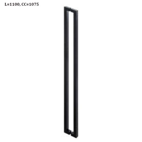 Tay nắm kéo vuông 1100mm Hafele 903.08.507